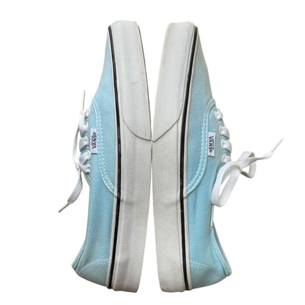 VANS Authentic Canal Blue Low Top Sneakers - Women's Size 9 - Picture 5 of 9